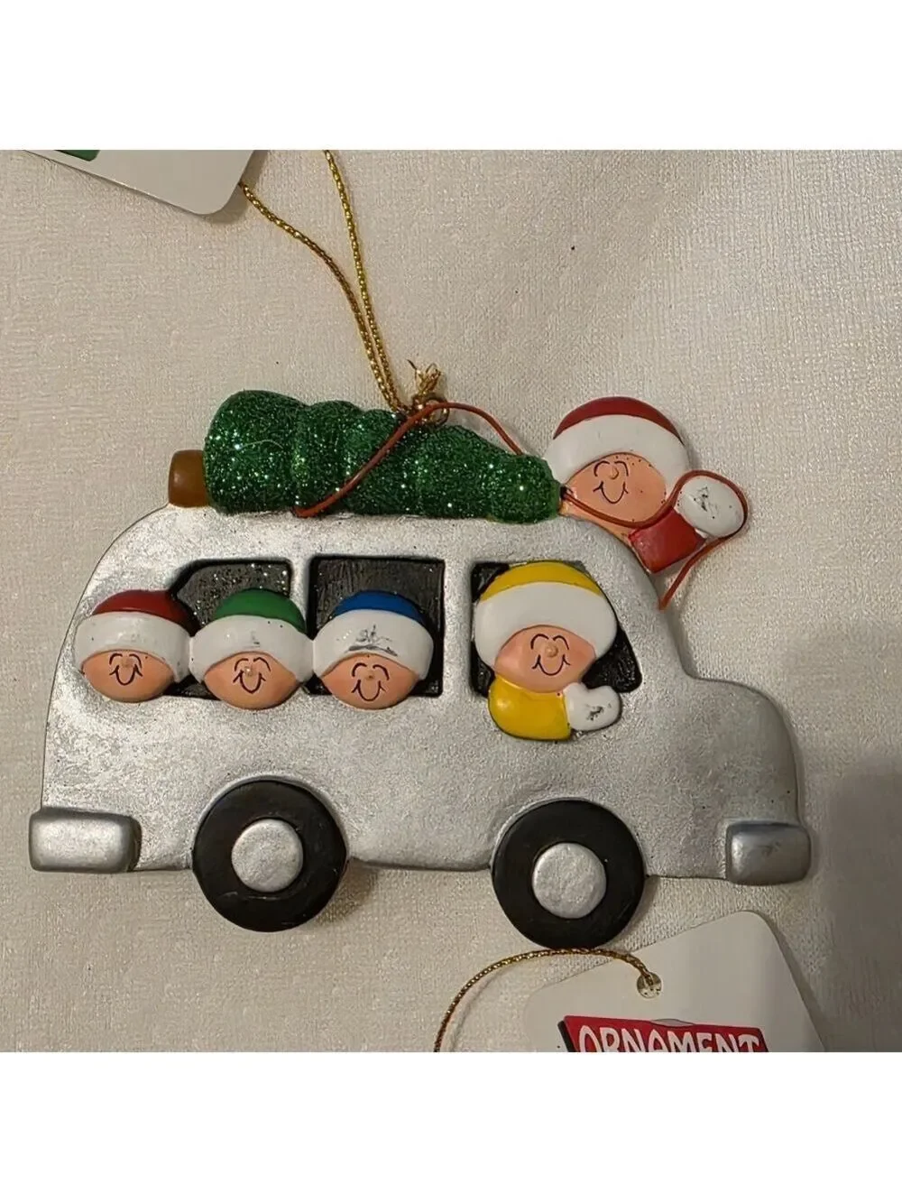 Ornament Central festive car